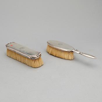 BORSTAR, 2 st, sterlingsilver, Georg Jensen, Köpenhamn 1933-44.