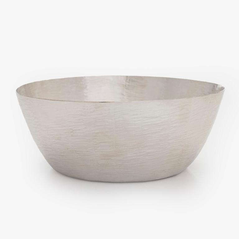 Tapio Wirkkala, skål, silver, TW 243, Kultakeskus, Tavastehus 1978.