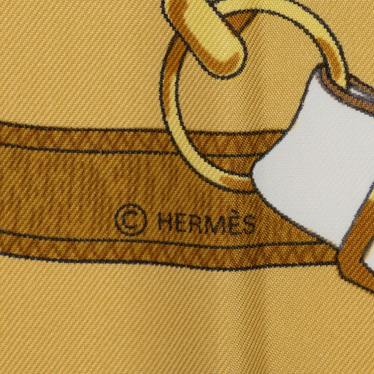 Hermès, scarf, "Eperon D'or".