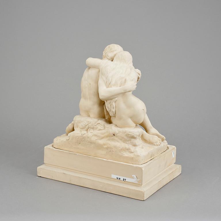 HANS GYDE-PETERSEN. Skulptur, lergods, signerad.