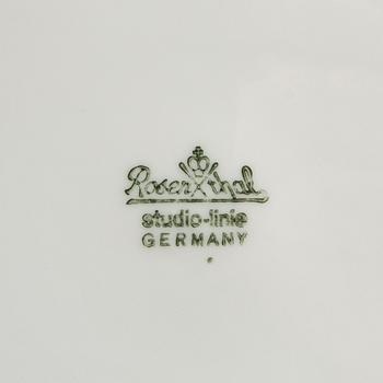 Björn Wiinblad, Servisdelar, 34 delar, Rosenthal, Tyskland.