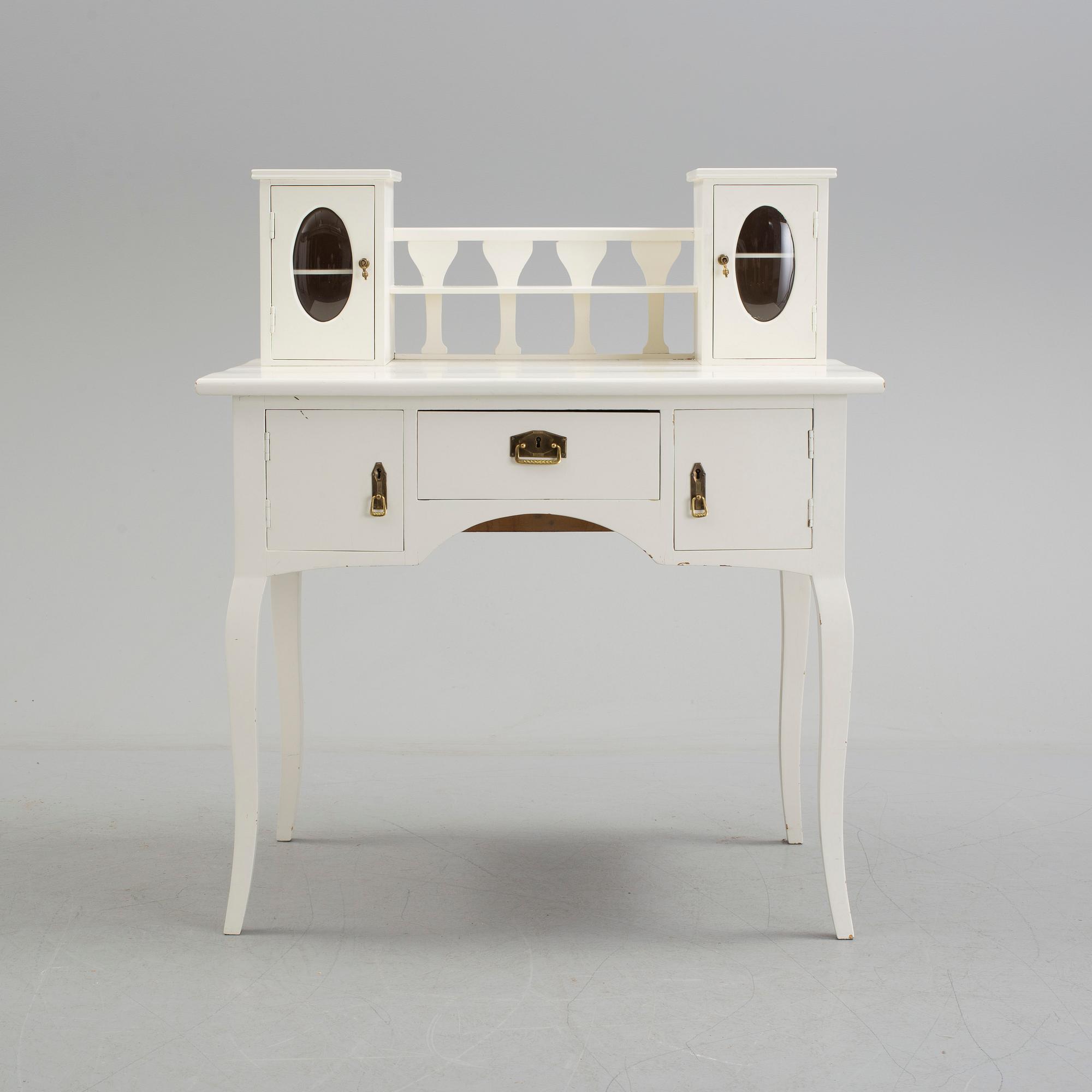 An early 20th century writing desk.