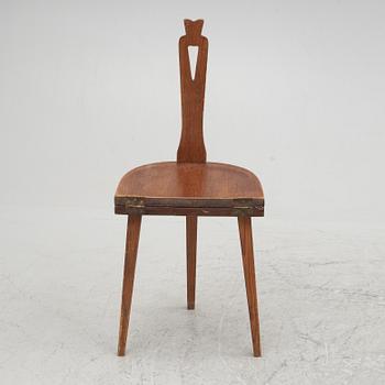 Carl Malmsten, a "Chair-Table", designed in 1937.