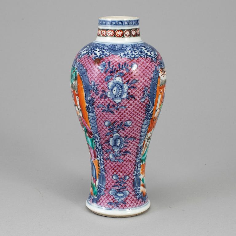 VAS, kompaniporslin. Qingdynastin, Qianlong (1736-95).