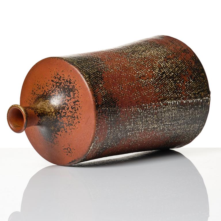 Stig Lindberg, a stoneware vase, Gustavsberg studio, Sweden 1967.