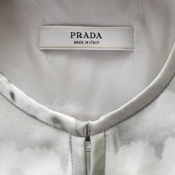 Prada, kavaj samt topp, storlek 38.