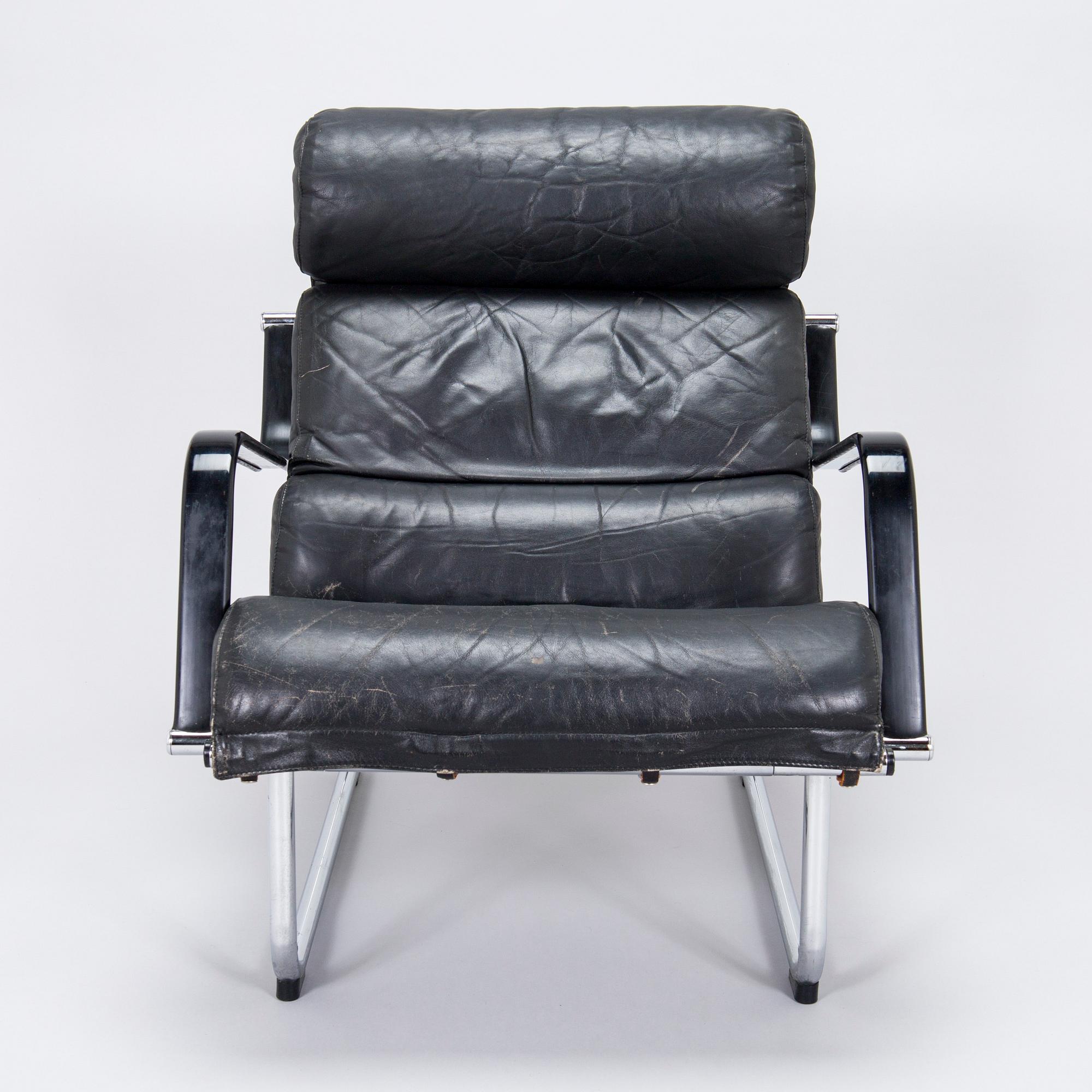 Yrjö Kukkapuro, nojatuoli, "Remmi", Avarte, 1900-luvun loppu.