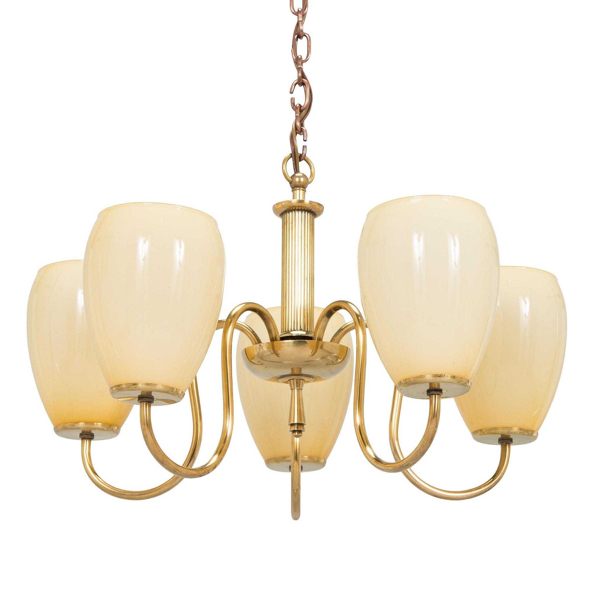 Paavo Tynell, a 1930s '1416' candelier for Taito.