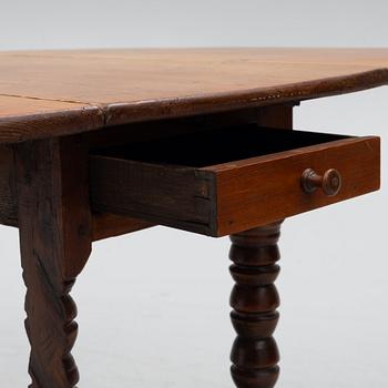 Folding table, Baroque, 18th century.