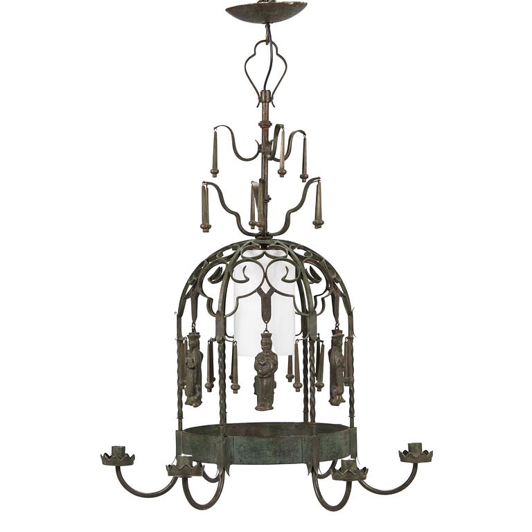 Eino Schroderus, A 1920s chandelier /church chandelier for Taidetakomo Koru.