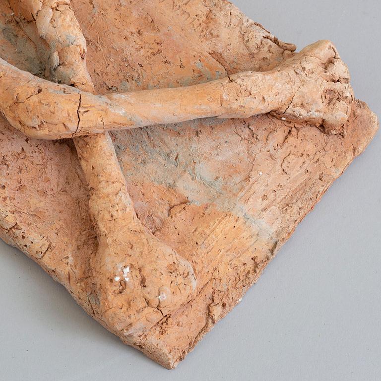 ASMUND ARLE, Skulptur, terracotta, signerad Asmund Arle och daterad 1952.