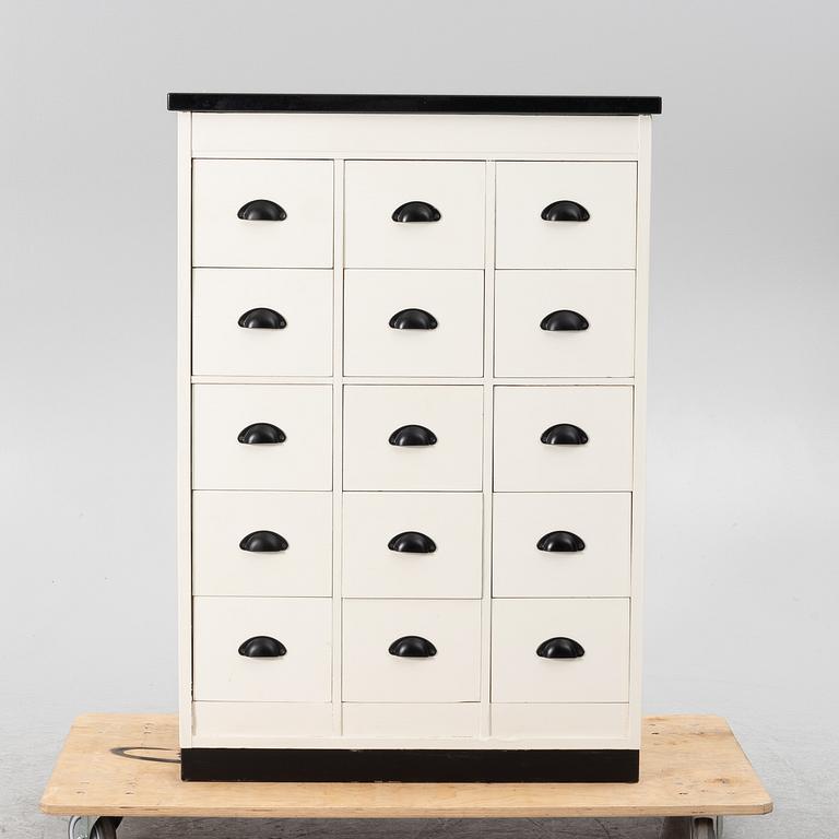 Archive cabinet, 20th century.