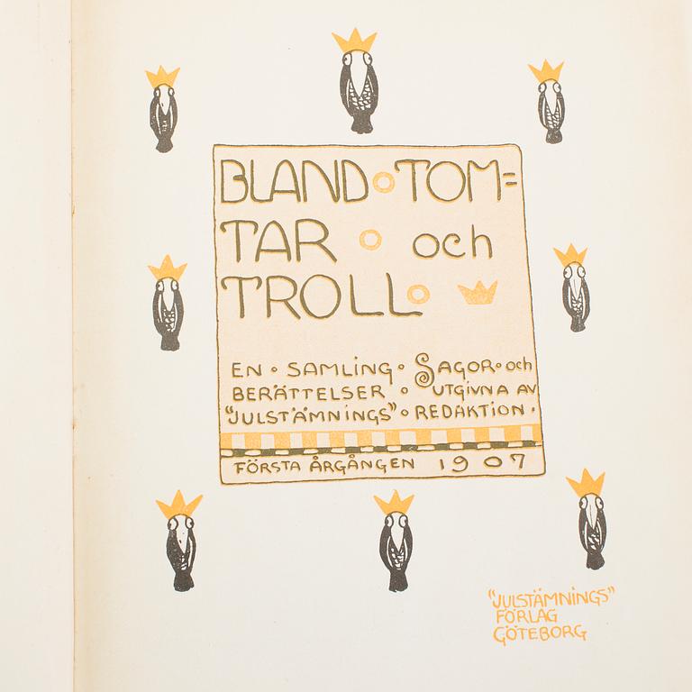 BOK, "Bland tomtar och troll", nr 1, 1907.