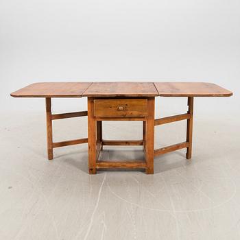 Folding table 19th century.