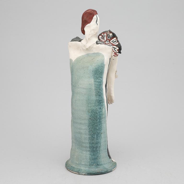 Ulrica Hydman-Vallien, skulptur, lergods, signerad.