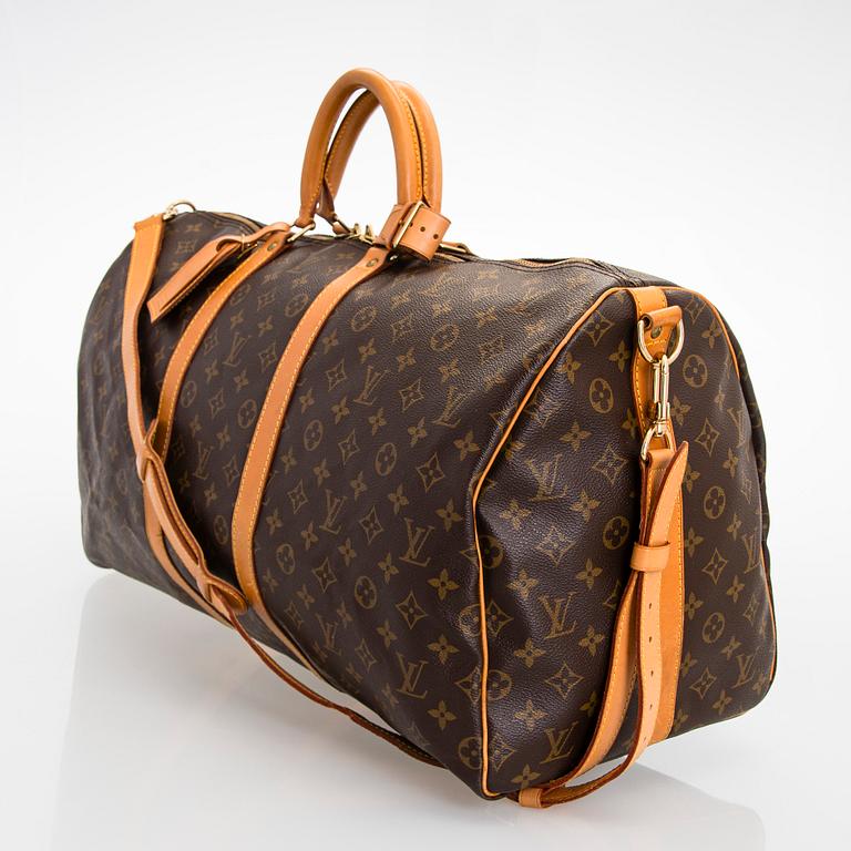 Louis Vuitton, "Keepall 55 Bandoulière", väska.