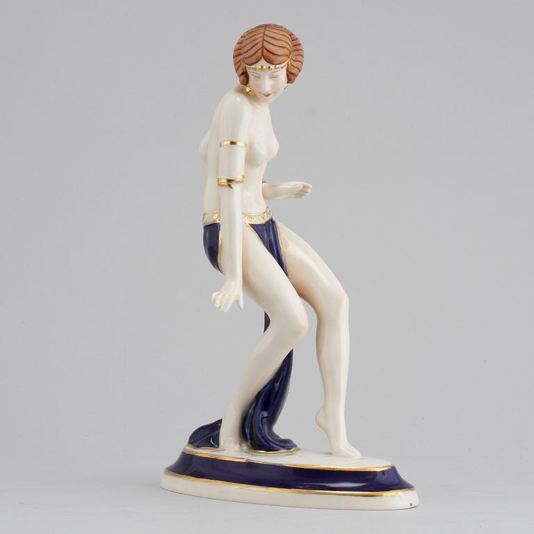 A porcelaine figurine, Czechoslovakia, 20th-century.