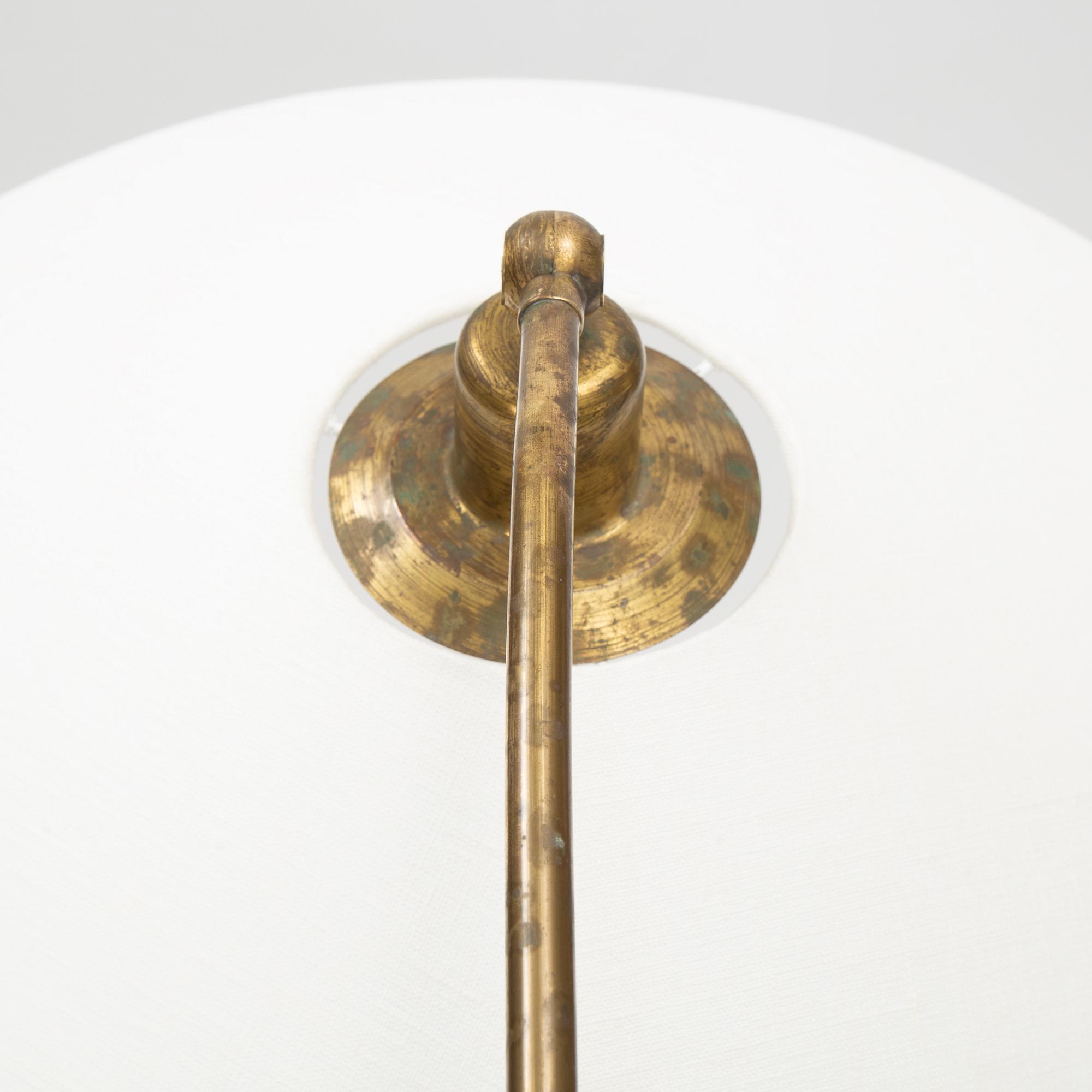 Harald Notini, a pair of floor lights model "15230", Arvid Böhlmarks Lampfabrik, 1940's.