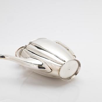 Coffee pot, silver, probably 20th century.