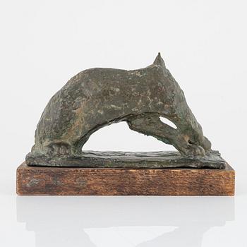 Georg Ganmar, a bronze sculpture, signed and dated 1955.