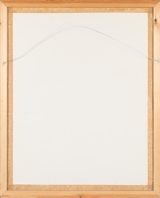 Nandor Mikola, akvarell, signerad och daterad 2000.