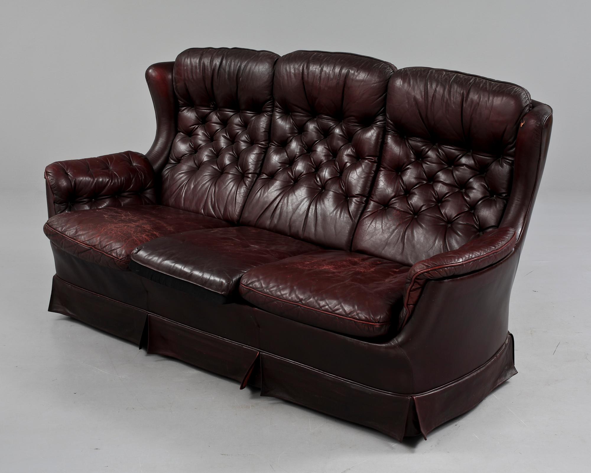 SOFFA, Chesterfieldmodell, 1900-talets andra hälft.