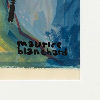 Maurice Blanchard, "Montmartre Rue de l'Avrevoir".