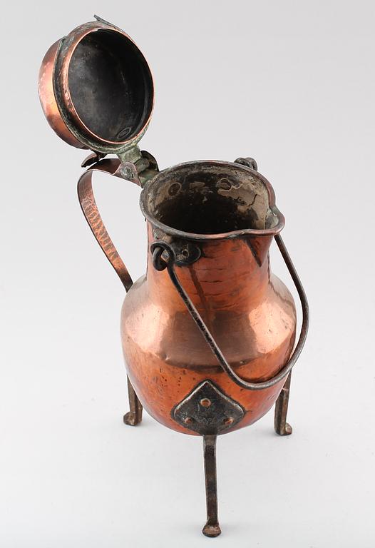 KAFFEKOKARE, koppar, 1700-tal.