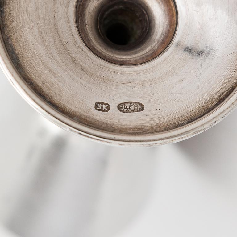 Vasili Kangin, Supbägare, 6 st, silver, S:t Petersburg, Ryssland kring sekelskiftet 1900.