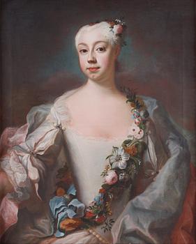 702. Lorens Pasch d ä, "Christina Anna Brahe" (1717-1739).