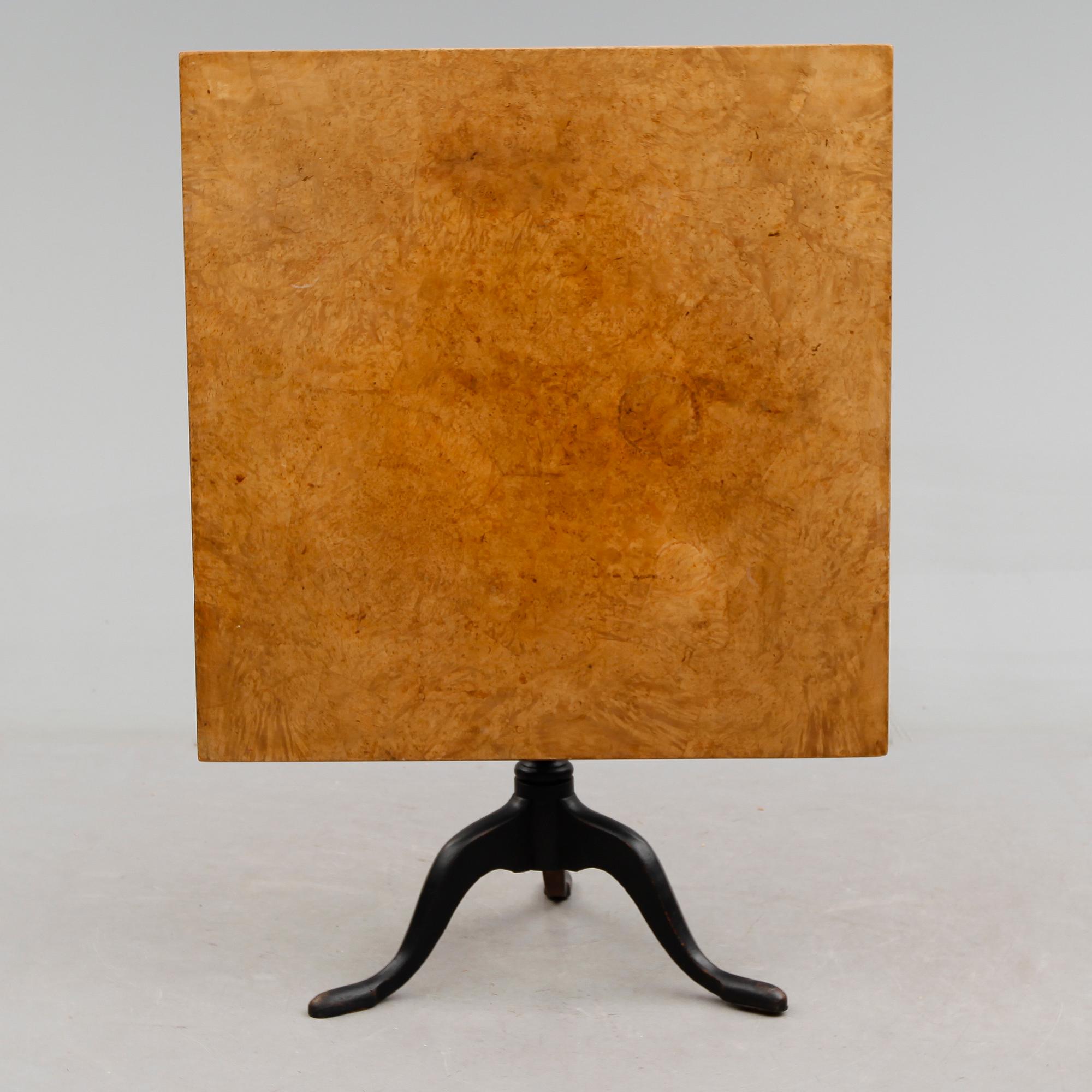 FÄLLBORD, 1700-talets andra hälft.