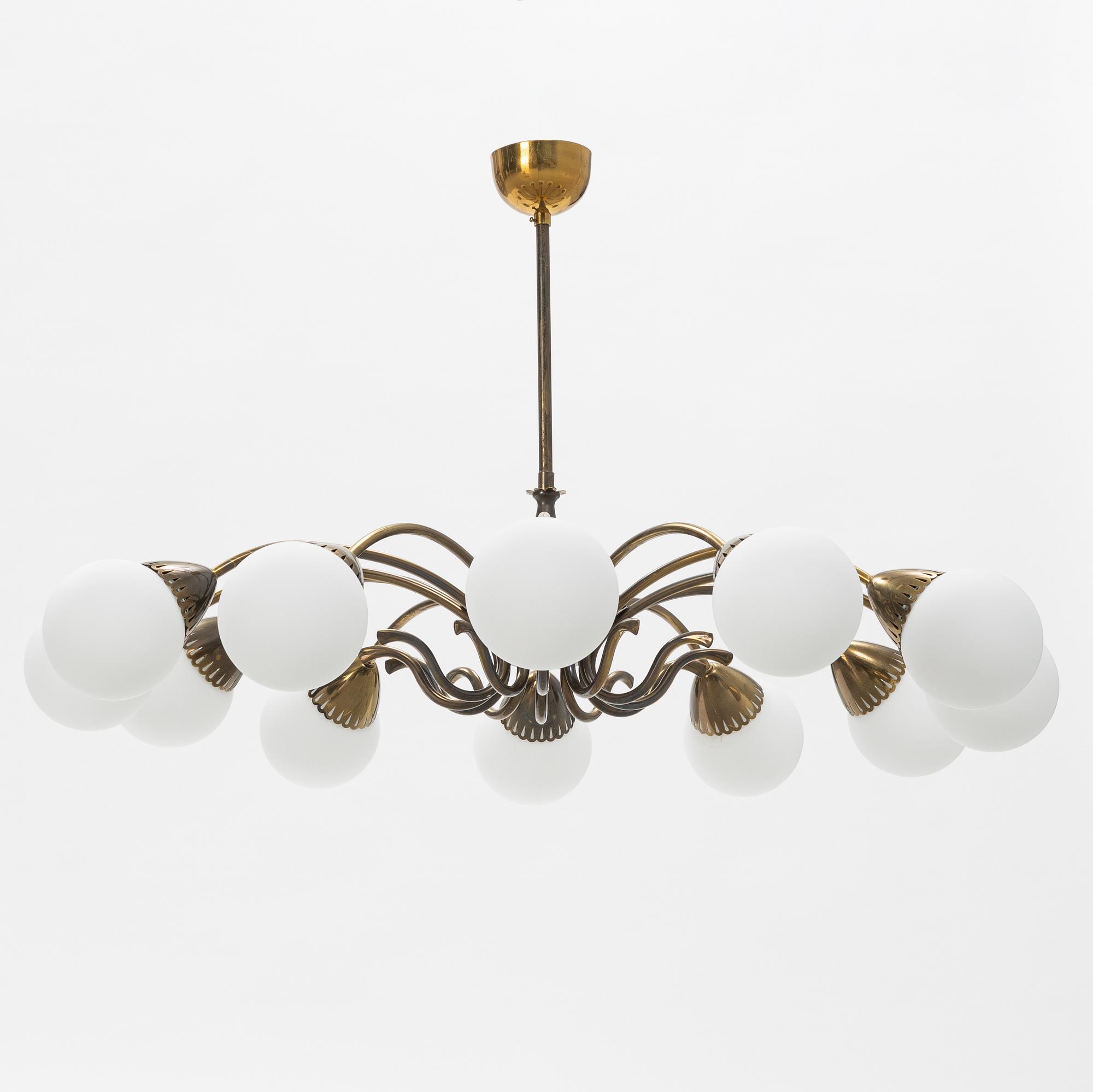 A 1950's ceiling lamp.
