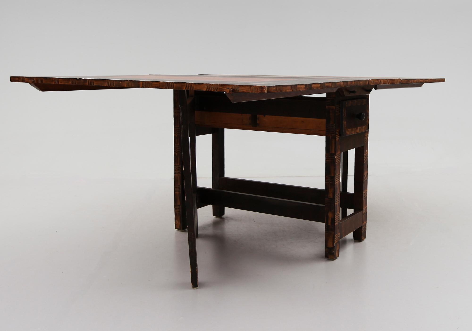 SLAGBORD, 1800-talets andra hälft.