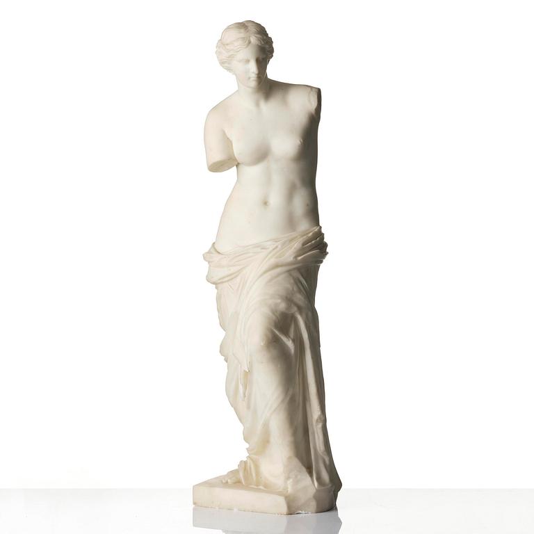 "Venus de Milo", troligen Italien, Grand Tour-souvenir, 1800-tal.