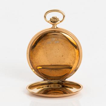 Pocket watch, hunter, 51 mm.