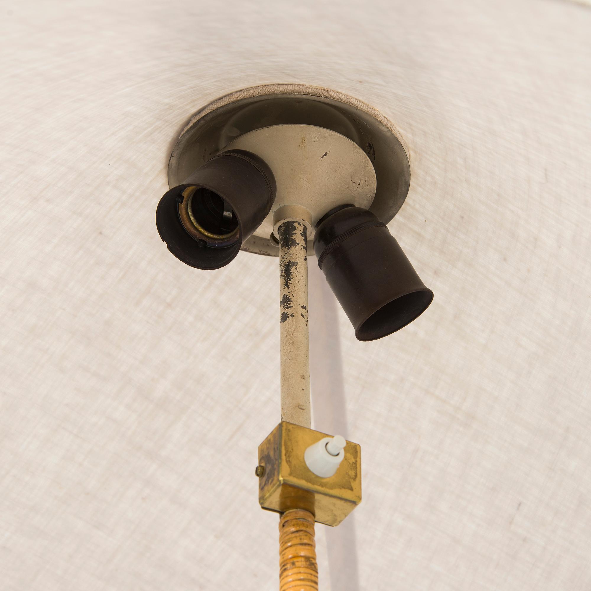 Paavo Tynell, A mid-20th Century floor lamp model 9602 for Taito, Finland.