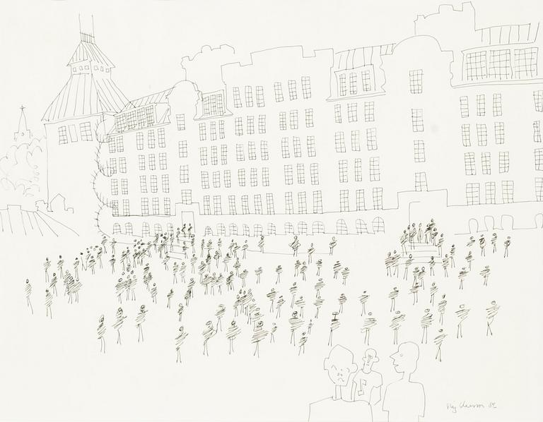 Slas (Stig Claesson), Sofia skola, Södermalm.