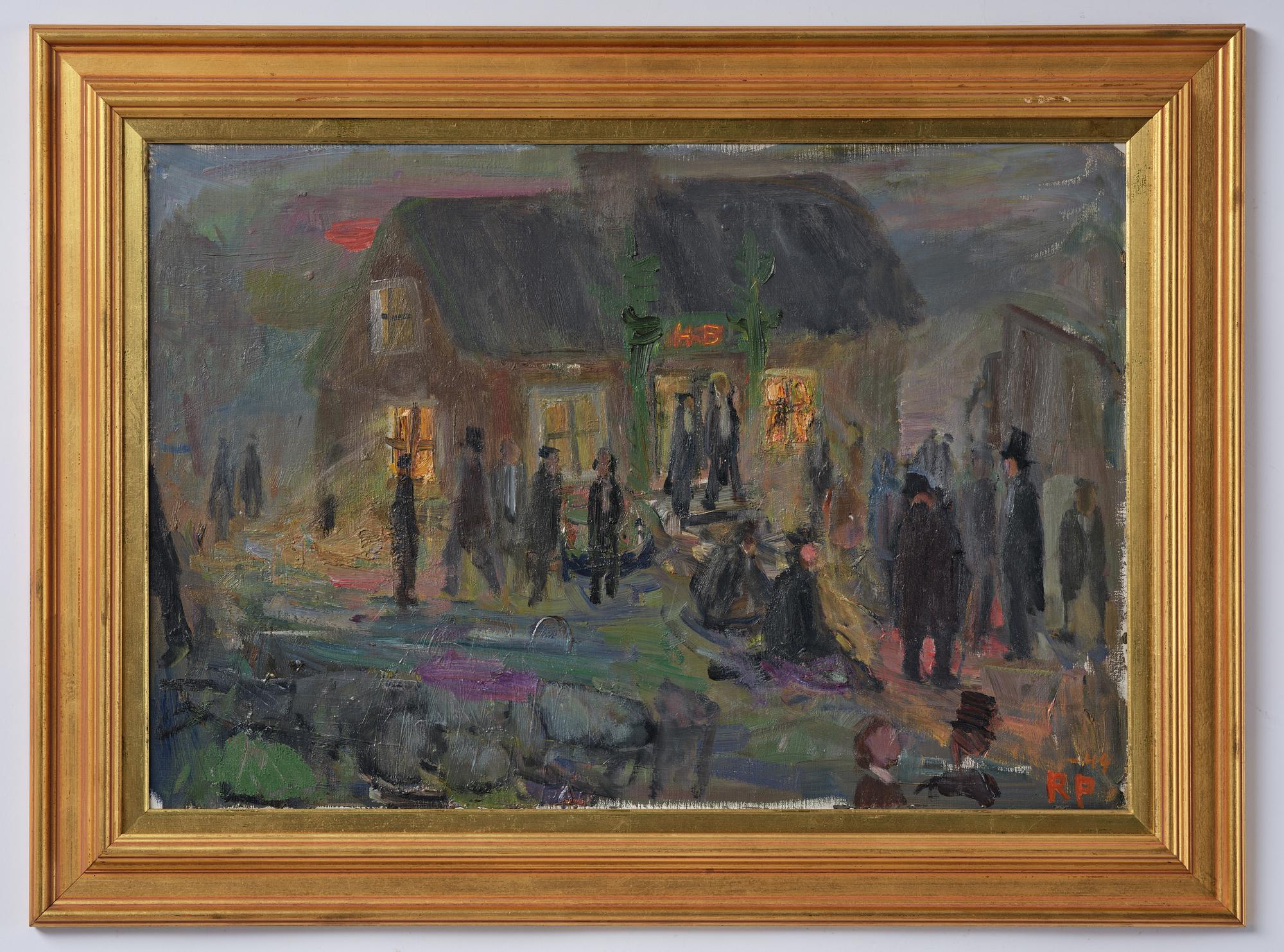 Ragnar Person, "Break from the party - motif from a wedding" .