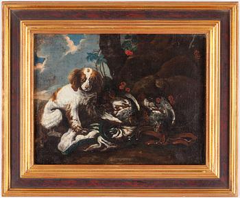 OKÄND KONSTNÄR, olja på duk, 1700-tal.