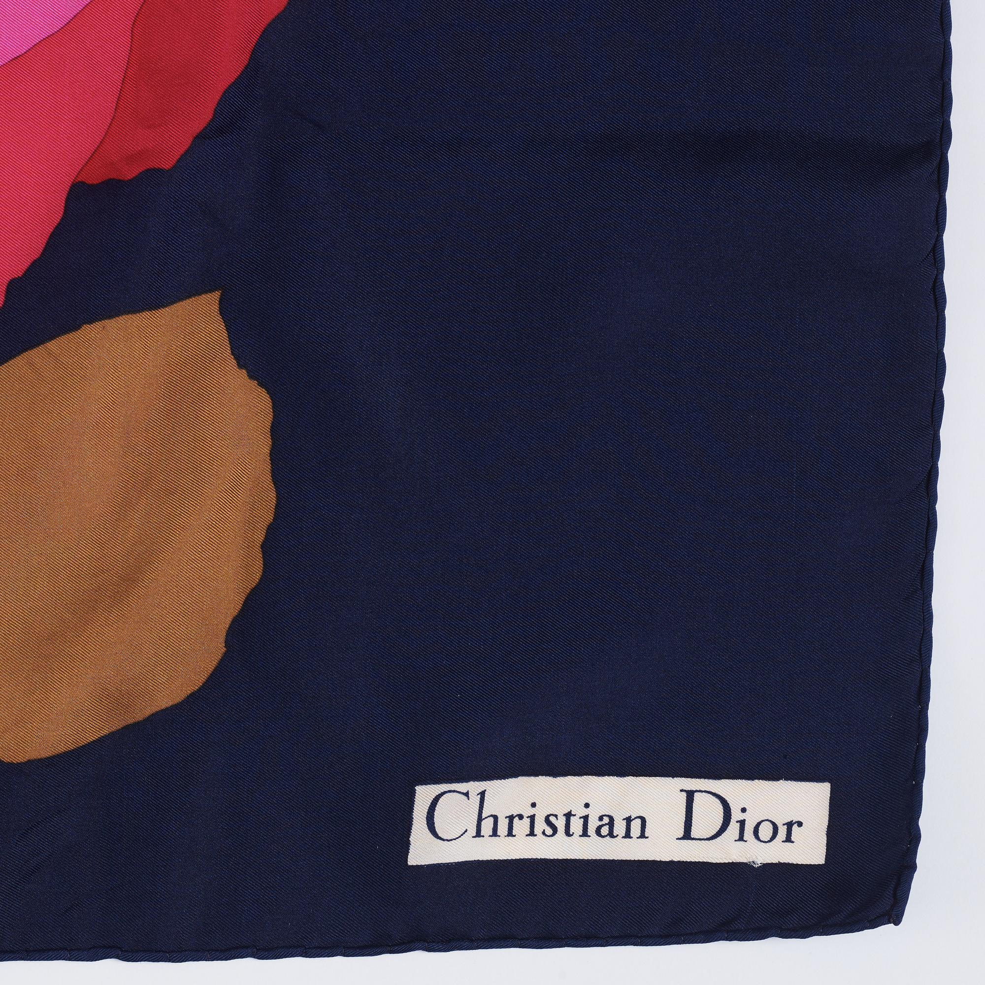 Christian Dior, scarves, 3 st.