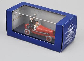 LEKSAKSBILAR, 18 st, "En voiture Tintin", Moulinsart, 2000-tal.