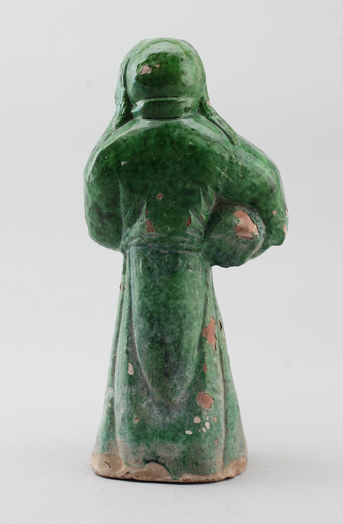 FIGUR, terrakotta, Kina, sannolikt 1900-tal.