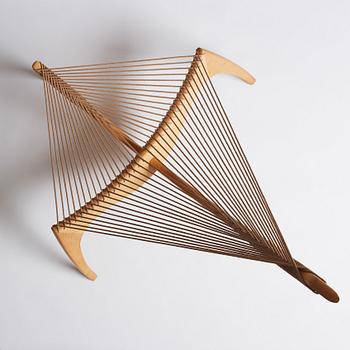 Jørgen Høvelskov, an ash 'Harp Chair', Denmark, post 1963.