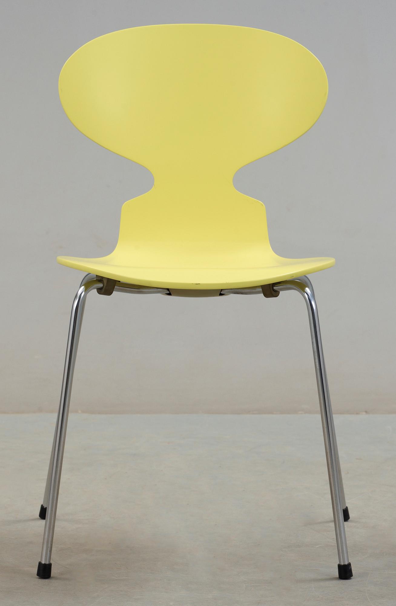 STOL, "Myran", Arne Jacobsen för Fritz Hansen, daterad 1993.