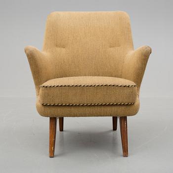 SOFFA samt FÅTÖLJ, 1950-tal.
