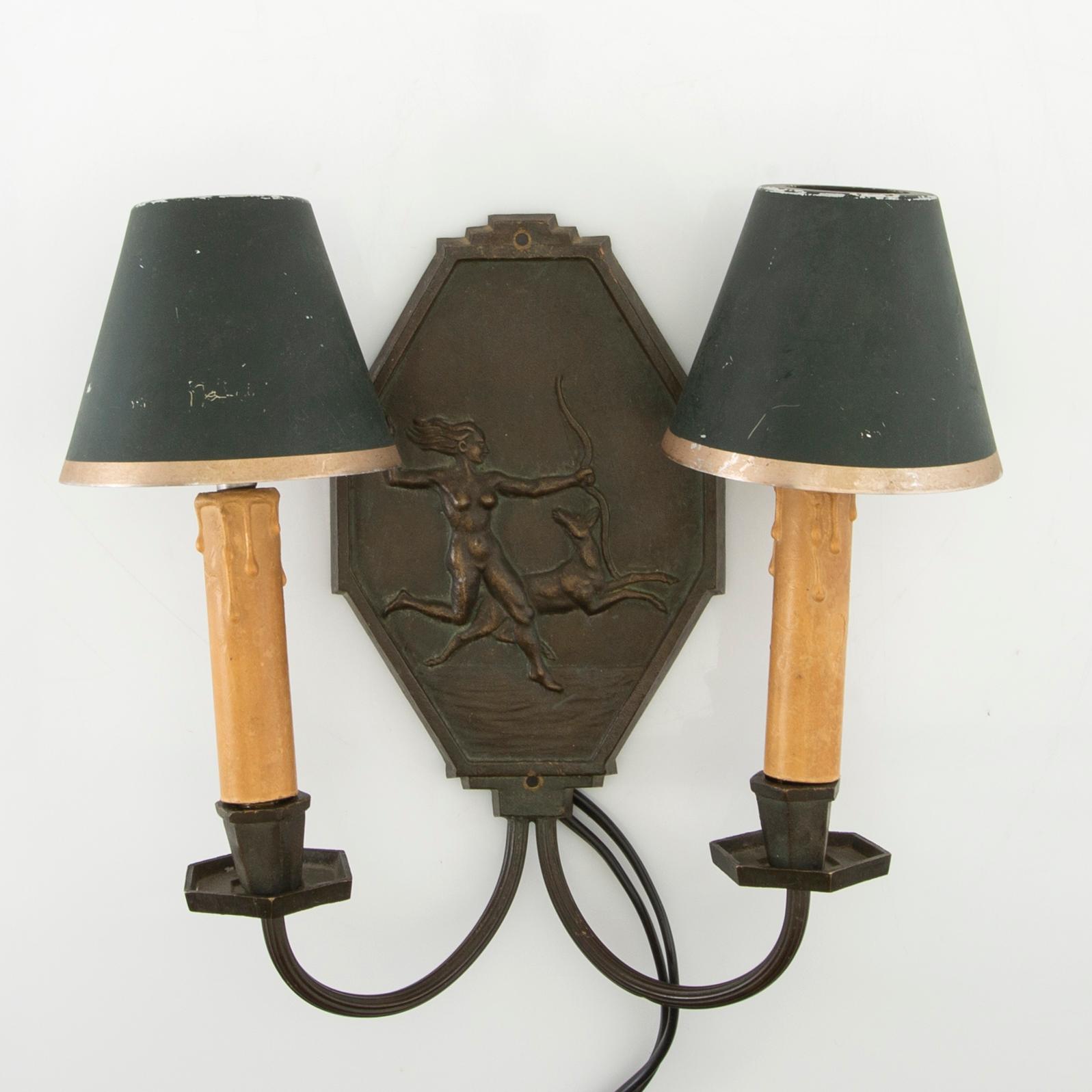 Wall lamp Swedish Modern 1940s.