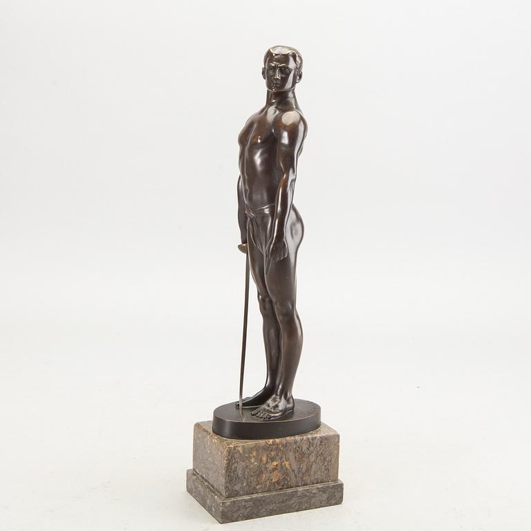 Otto Schmidt-Hofer, a signed bronze sculpture.