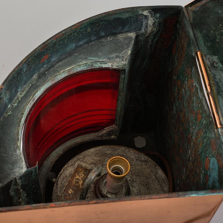 A first half of the 20th century copper lantern.