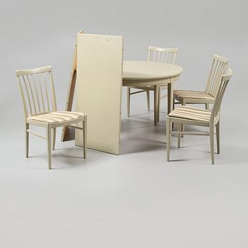MATGRUPP, 5 delar, "Herrgården", Carl Malmsten, Bodafors, 1900-talets andra hälft.