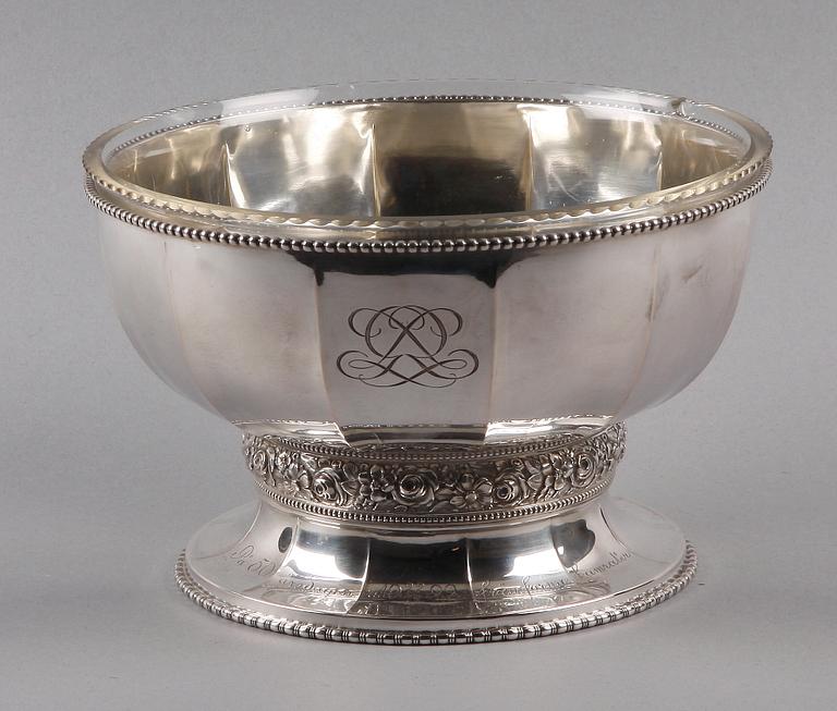 SKÅL, silver, imporstämplar Nordiska Kompaniet, 1910/20-tal.